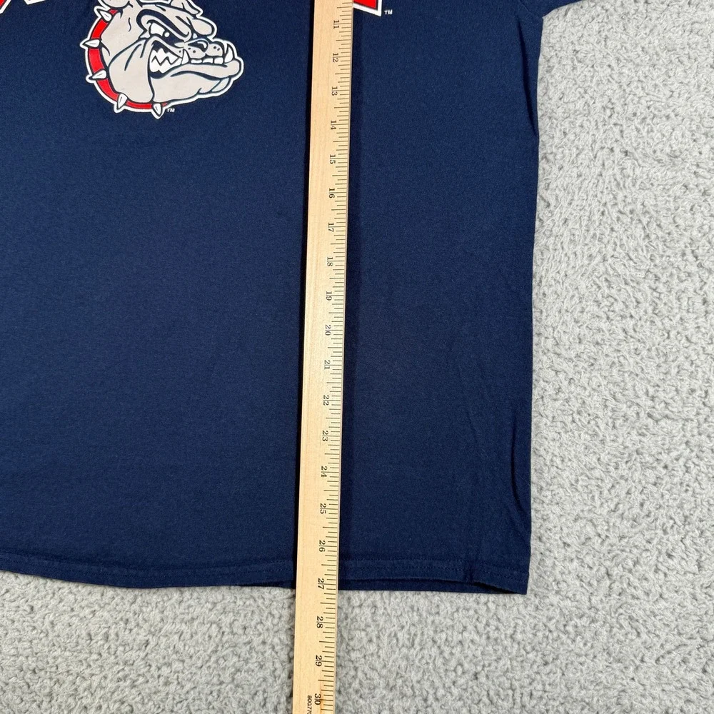 Gonzaga University Bulldogs T-Shirt Size Large Blue College Fanatics - Picture 6 of 7